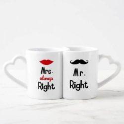 Heart ‘Couple’ Mugs